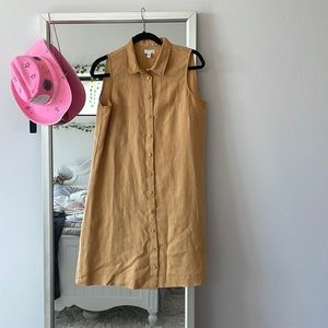 GARNET HILL yellow dress